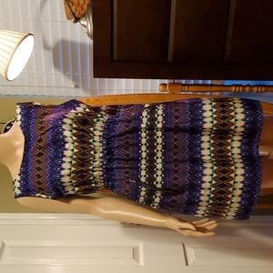 🎉CLOSET CLEAROUT Southwest print mini-dress